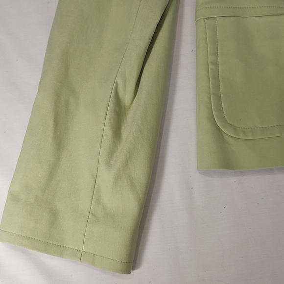 Tribal Light Green Spring Jacket Blazer, 12 - Picture 7 of 14